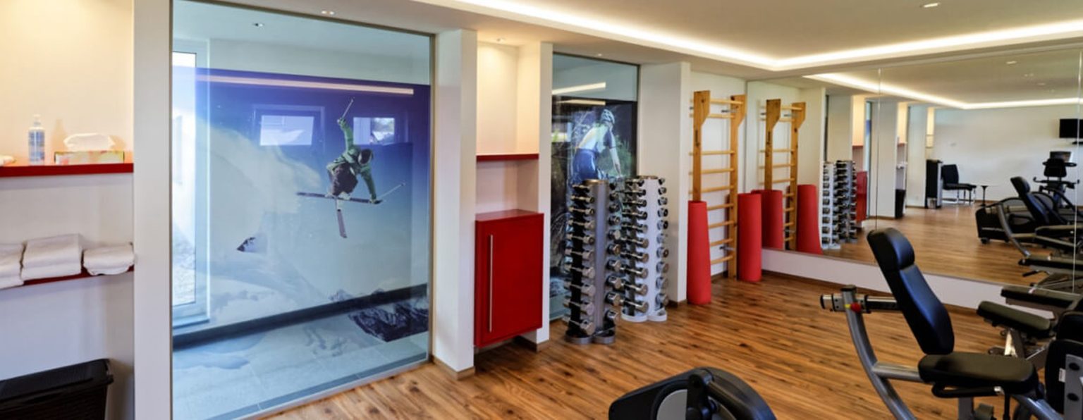 Gut ausgestatteter Fitnessraum - Oberstdorfer Residenz &amp; Fuggerpark